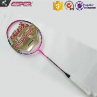 Pink,The 68 Gram lightest weight used Japanese Toray 46T Graphite Carbon Fiber OEM ODM Customized Badminton Racket