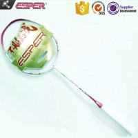 ESPER 600 pink-GuangDong manufacturer with Japanese Toray Graphite Carbon Fiber OEM/ODM Customized badminton racket